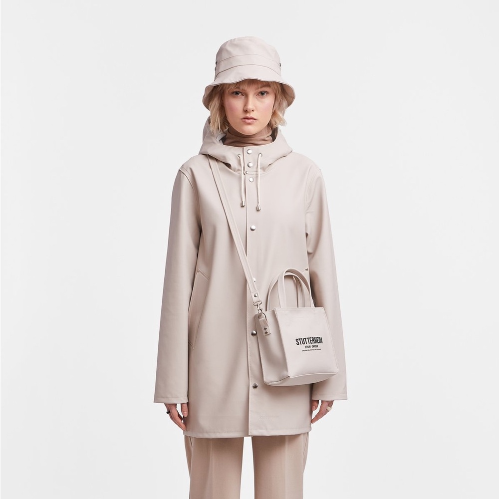 Stutterheim Stockholm Raincoat - Light Sand